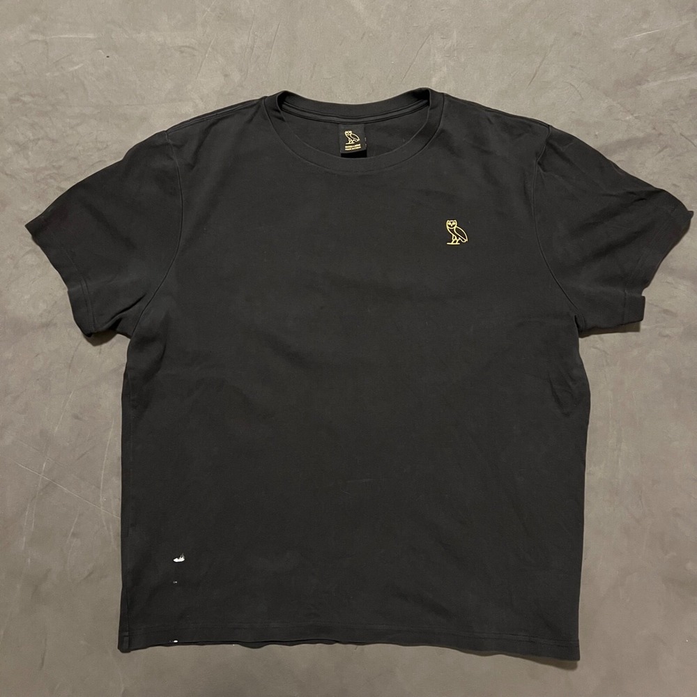 Octobers Very Own Owl Shirt Men's XL Drake‎ OVO Owl Logo Classic Black Gold